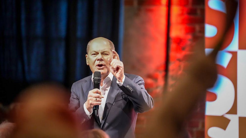 Bundeskanzler Olaf Scholz (SPD). Foto: Kay Nietfeld/dpa