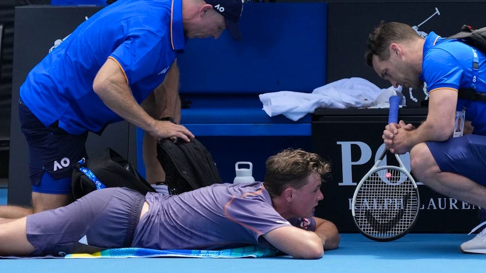 Dominic Stricker: bien loin du compte à Melbourne...