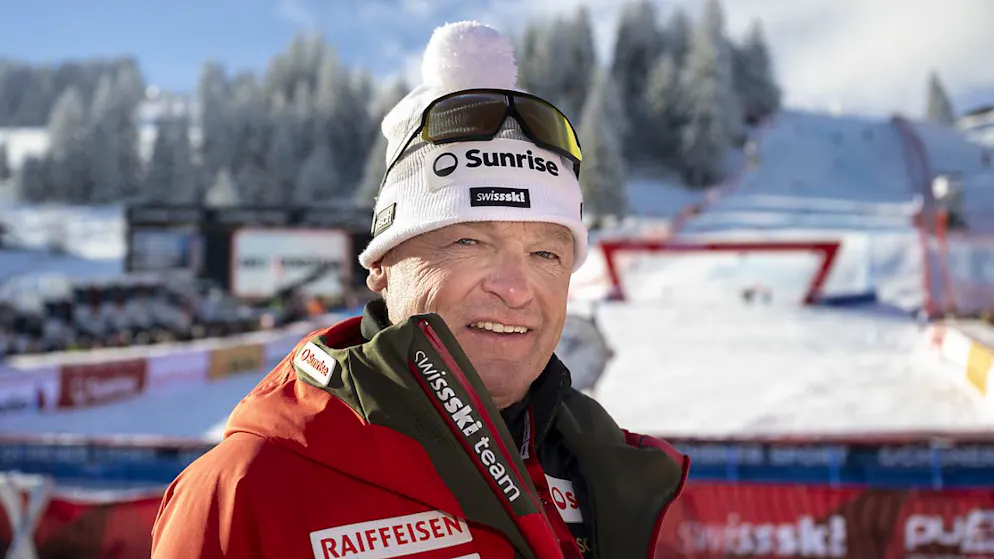 Die Sonne strahlt momentan über Hans Flatscher und den Alpinen von Swiss-Ski. Trotzdem sieht der Alpin-Direktor noch Steigerungspotenzial.