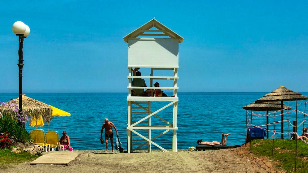 Una spiaggia di Creta. Tui e Kuoni confermano l'isola greca come una delle principali destinazioni di vacanza.