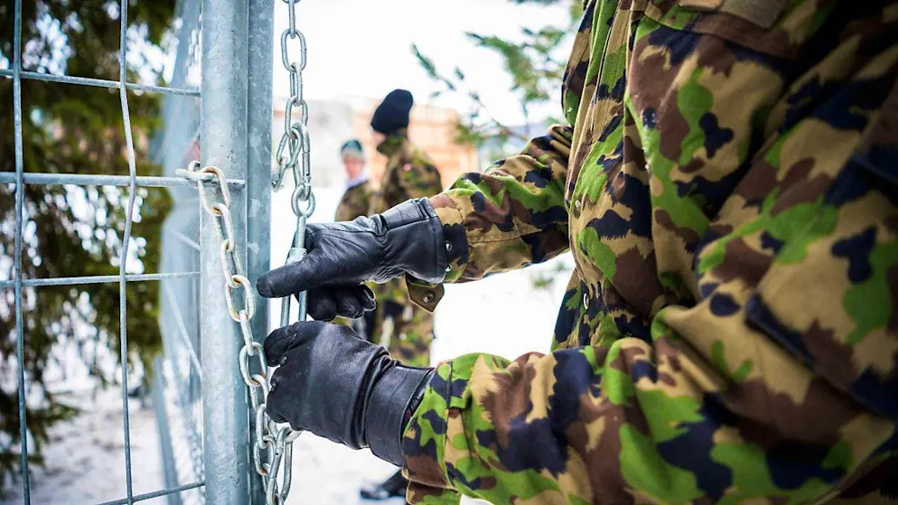A maximum of 5000 members of the armed forces may be deployed at the WEF in Davos. (archive picture)