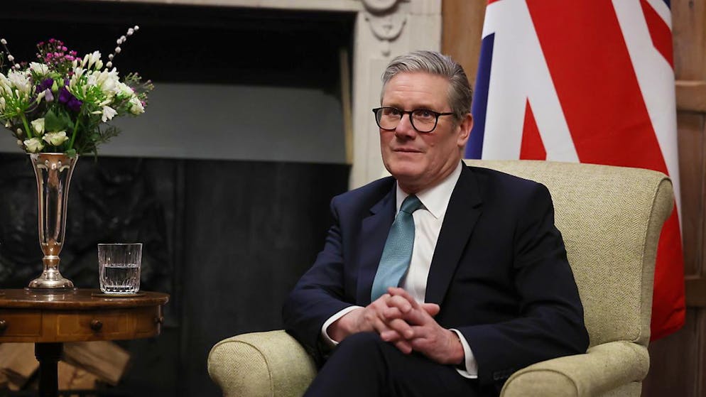 Der britische Premierminister Keir Starmer erhofft sich durch Künstliche Intelligenz mehr Arbeitsplätze und Investitionen in Grossbritannien. (Archivbild)