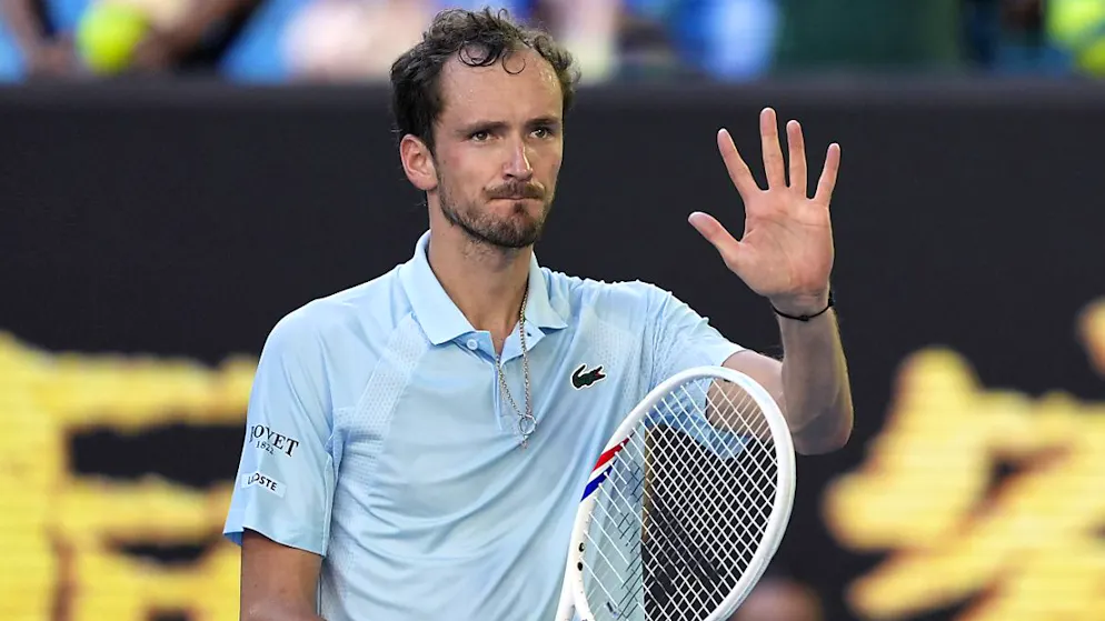 Daniil Medwedew bleibt am Australian Open im Rennen.