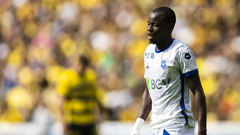 Rückkehr: Aliou Baldé spielte bereits von Januar bis September 2023 für Lausanne-Sport