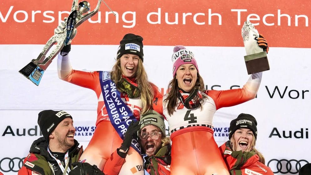 Slalom de Flachau. Incroyable doublé suisse grâce à Camille Rast et Wendy Holdener !