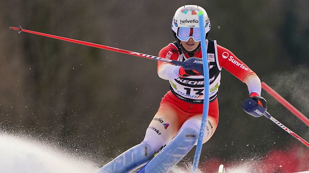 Verabschiedet sich aus dem Stangenwald: Michelle Gisin