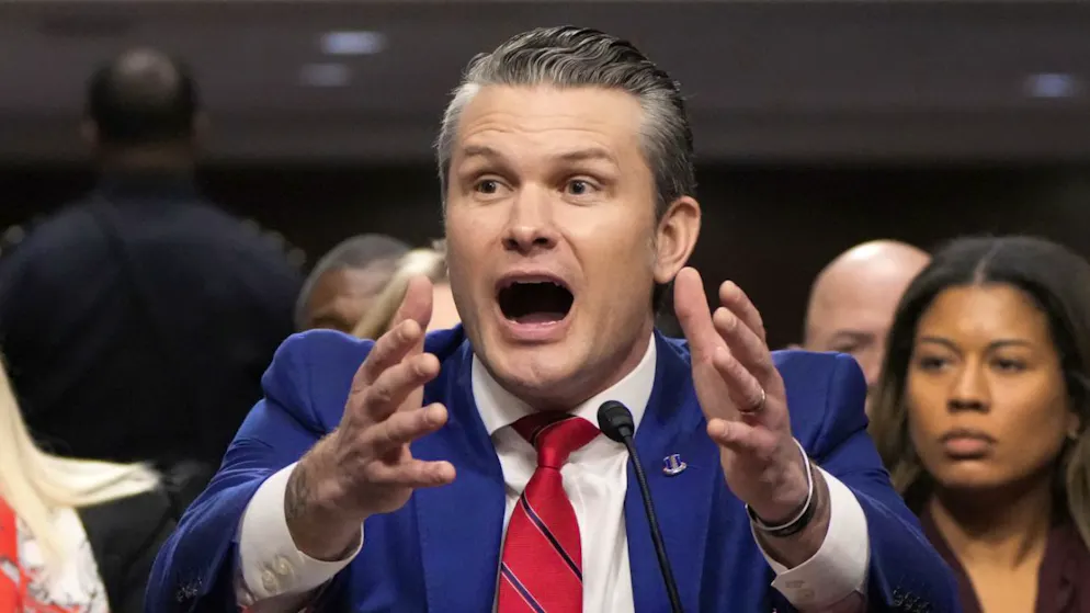 Pete Hegseth a subi un tir nourri de la part des élus démocrates. "M. Hegseth, je ne crois pas que vous soyez qualifié pour répondre aux demandes écrasantes de cette fonction", a lancé le sénateur Jack Reed.
