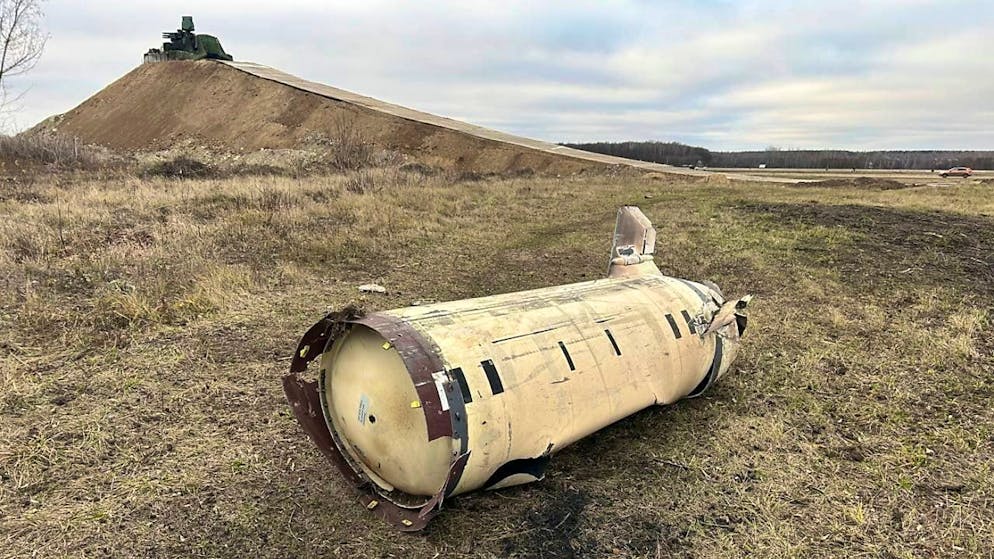 I detriti di un  missile a lungo raggio ATACMS di fabbricazione statunitense (foto d'archivio)