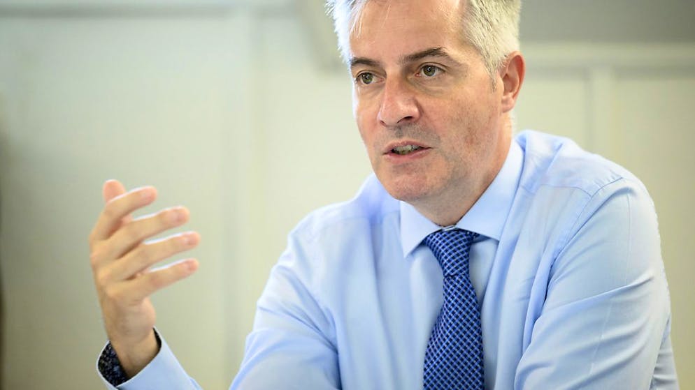 Le PLR Pierre-Antoine Hildbrand vise un troisième mandat à la Municipalité de Lausanne. (archives).