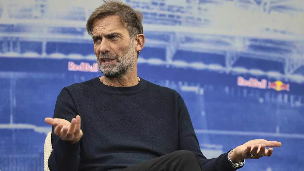 Jürgen Klopp alla conferenza stampa di Salisburgo.