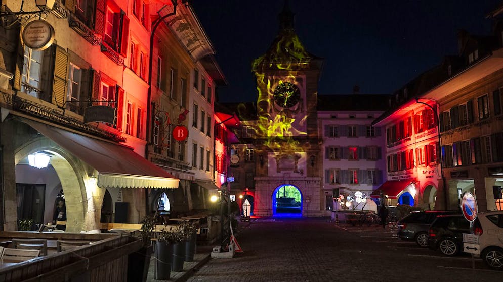 Alliant créativité et poésie, la 9e édition du festival des Lumières de Morat (FR) propose de transporter les visiteurs "dans un monde de mythes et de légendes".