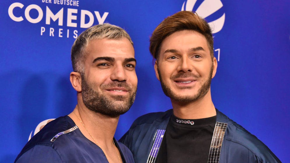 Rafi Rachek (left) and Sam Dylan won the RTL reality show "Das Sommerhaus der Stars" last year.