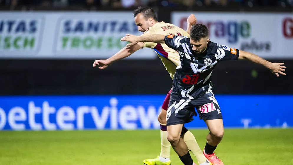 Kreshnik Hajrizi (rechts) spielt auf Leihbasis für den FC Sion