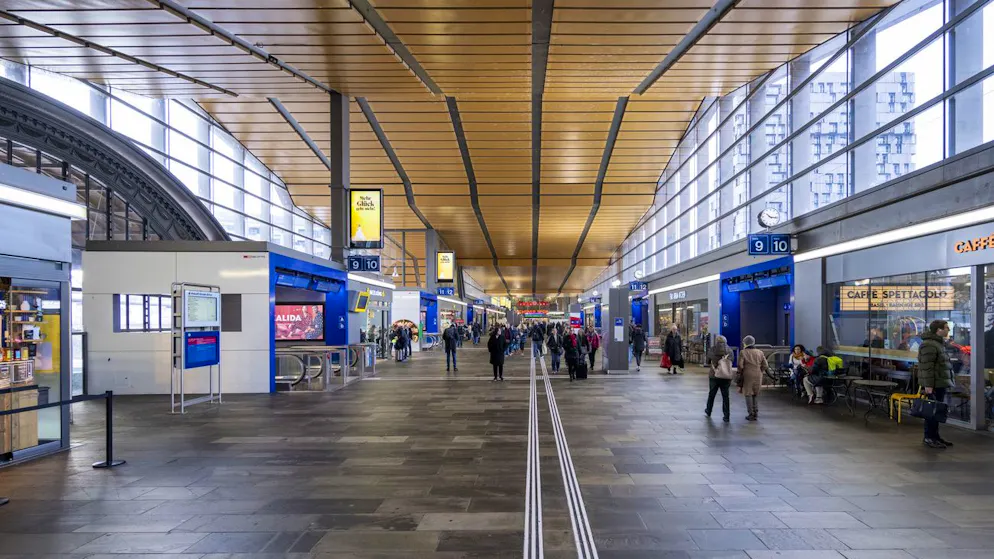 Noch befindet sich in der Passerelle im SBB-Bahnhof in Basel ein Coop Pronto.