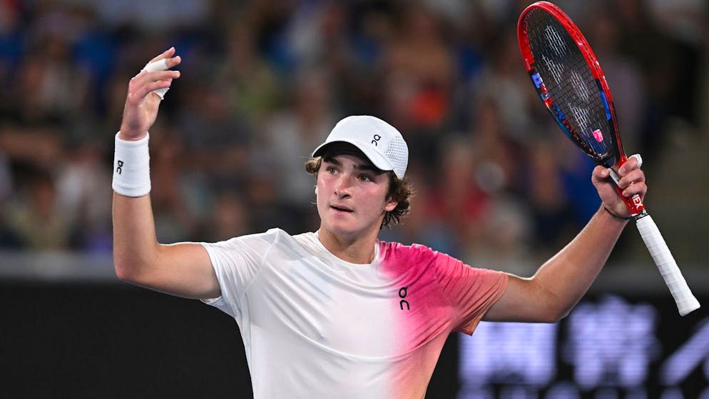  João Fonseca sorgt in Melbourne für Begeisterung.