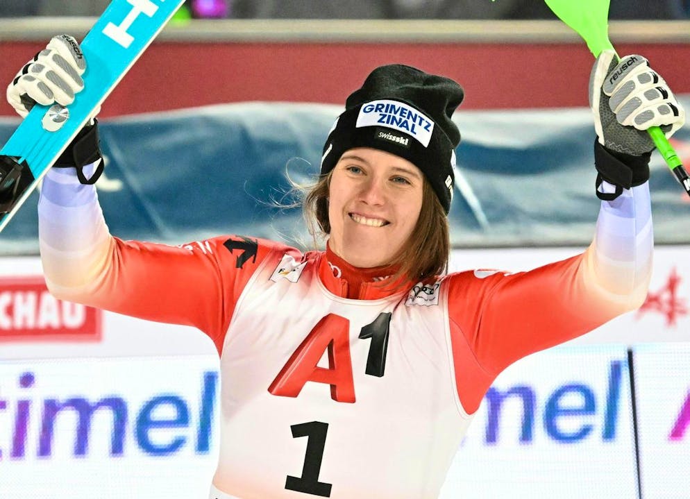 Camille Rast è nella forma della sua vita.