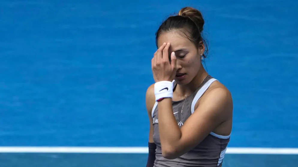 Nach dem Einzug in den Final im Vorjahr muss Zheng Qinwen in diesem Jahr bereits in der 2. Runde die Segel streichen