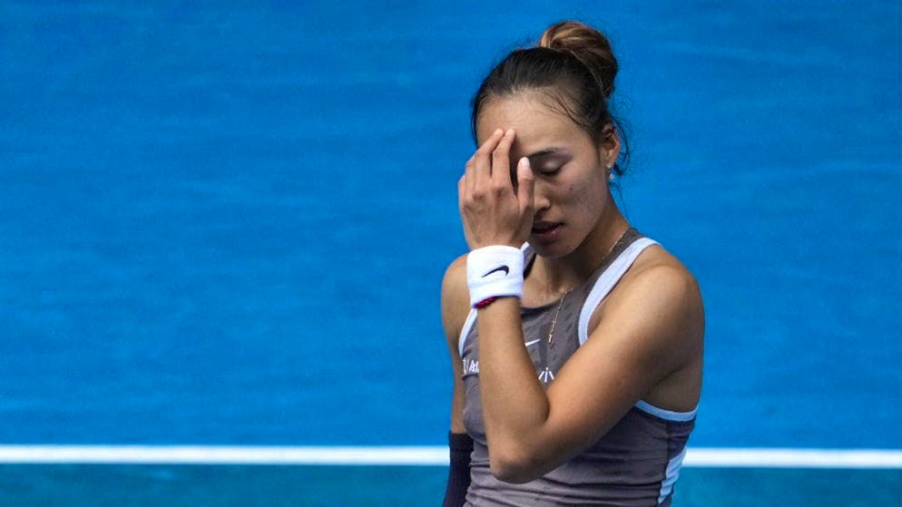 After reaching the final last year, Zheng Qinwen has to bow out in the 2nd round this year