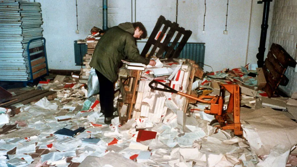 L'obiettivo dell'azione era evitare che i documenti conservati nel ministero venissero distrutti per cancellare le responsabilità dell'organizzazione durante i quarant'anni di regime filosovietico. (Foto archivio)