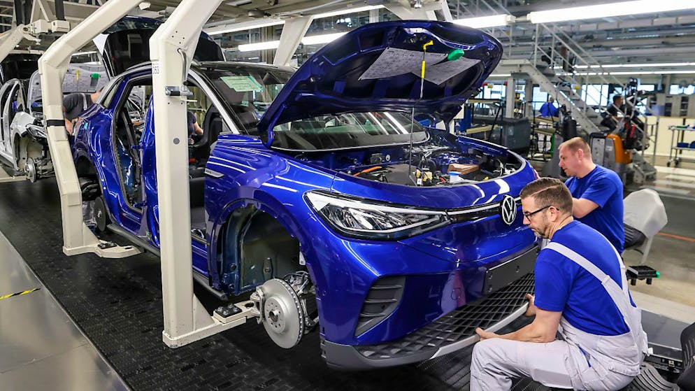 Die Wirtschaft in Deutschland steckt in der Krise. Im Jahr 2024 ist das Bruttoinlandsprodukt um 0,2 Prozent geschrumpft. Gross sind die Probleme in der Industrie.(Symbolbild)