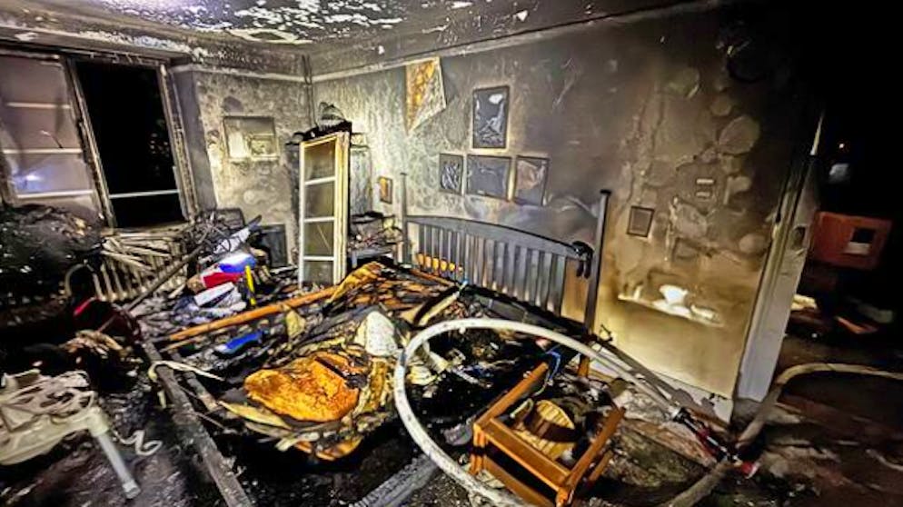 Another person in hospital. Senior citizen and dog die in bedroom fire in Schaffhausen