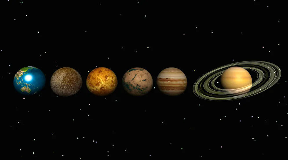A gennaio, diversi pianeti appariranno nel cielo e sarà possibile vederli anche senza telescopio.