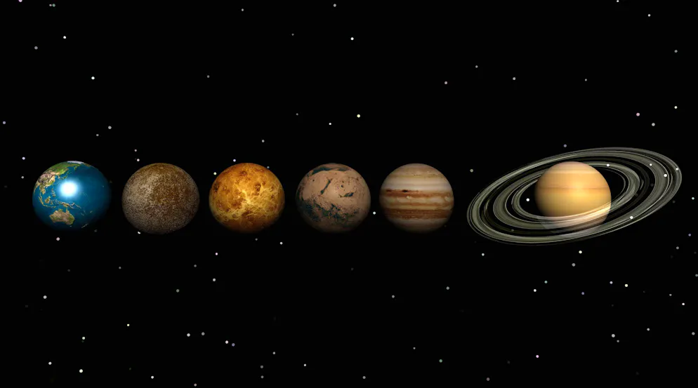 Im Januar zeigen sich gleich mehrere Planeten am Himmel – und du kannst sie sogar ohne Teleskop sehen.