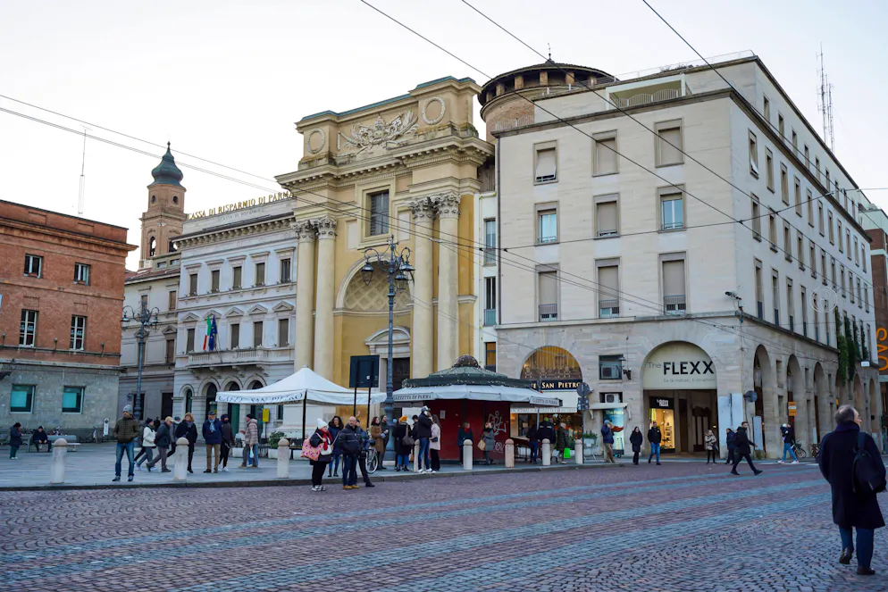 Der Vorfall hat sich in der italienischen Stadt Parma ereignet.