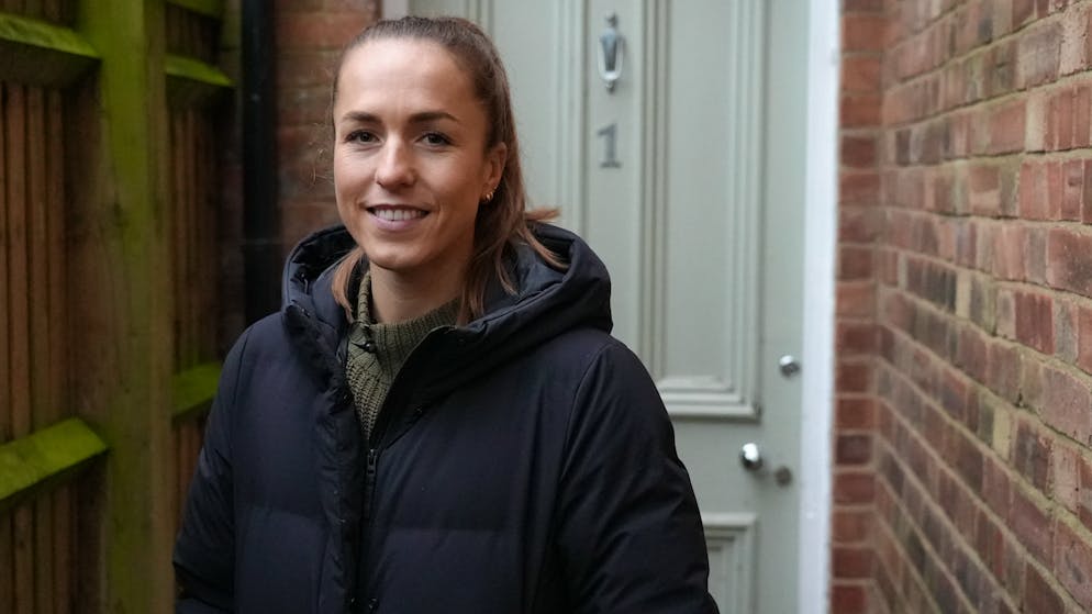 Lia Wälti empfängt blue Sport im Londoner Vorort St Albans zum Gespräch.