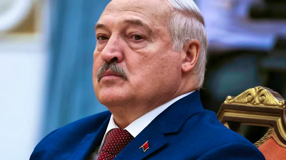 ARCHIVE - Belarusian ruler Alexander Lukashenko in the Palace of Independence in Minsk. Photo: Mikhail Metzel/Sputnik Kremlin Pool via AP/dpa/archived image