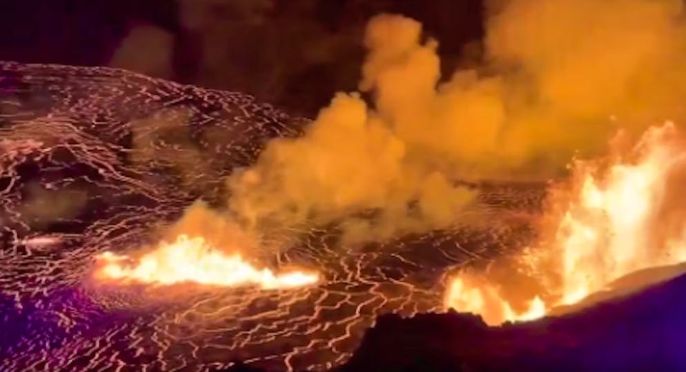 Du magma s'accumule à environ 10 kilomètres sous le Bárdarbunga, a déclaré Kristín Jónsdóttir, directrice du département des volcans et séismes de l’agence météorologique islandaise, à l’agence DPA. (Image d'illiustration)
