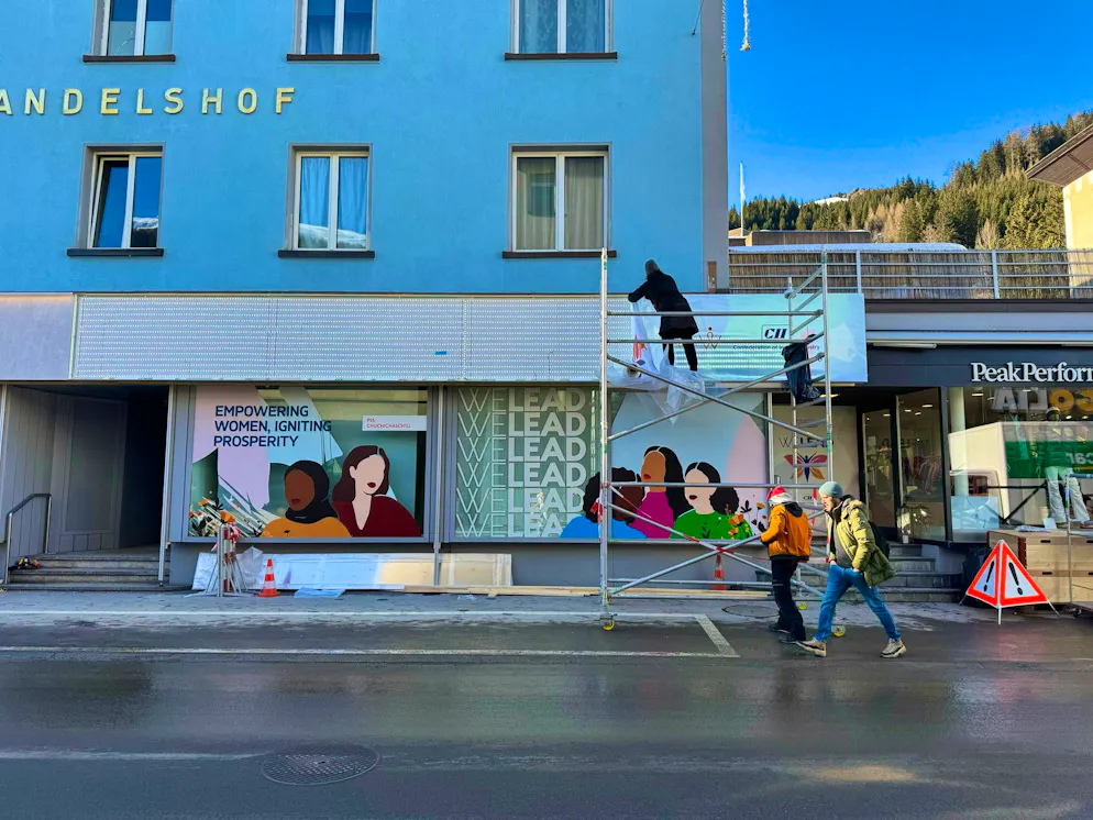 Davos WEF conversion. Numerous renovations are pending. 