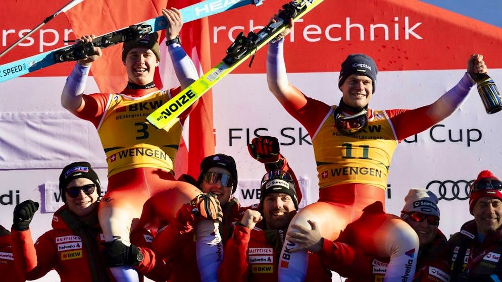 Le Bernois triomphe à Wengen. «Franjo von Allmen est comme un chien, toujours heureux !»