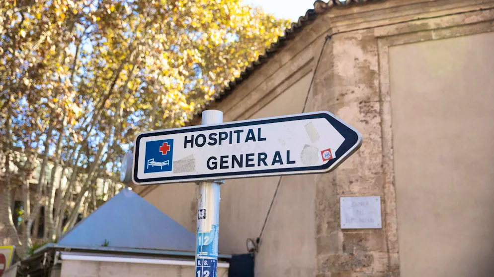 The man was only admitted to hospital on his third visit to the emergency room.