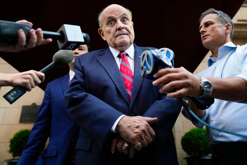 Der einstige New Yorker Bürgermeister Rudy Giuliani. (Archivbild)