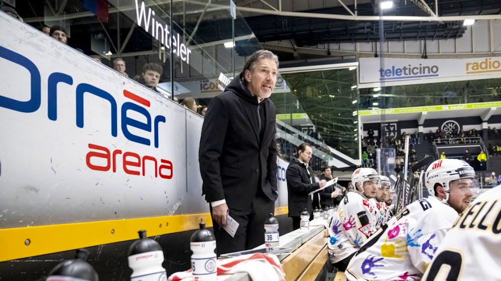Erstes Spiel, erster Sieg: Uwe Krupp verleiht dem HC Lugano neuen Schwung