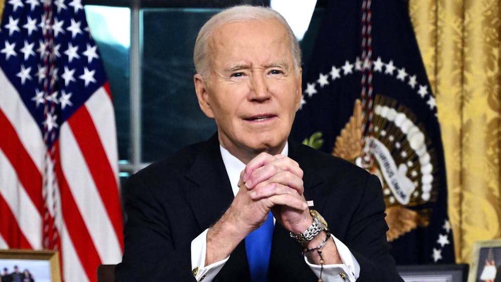 Le président démocrate Joe Biden s'est alarmé jeudi soir de la «fragilité de la démocratie» américaine.