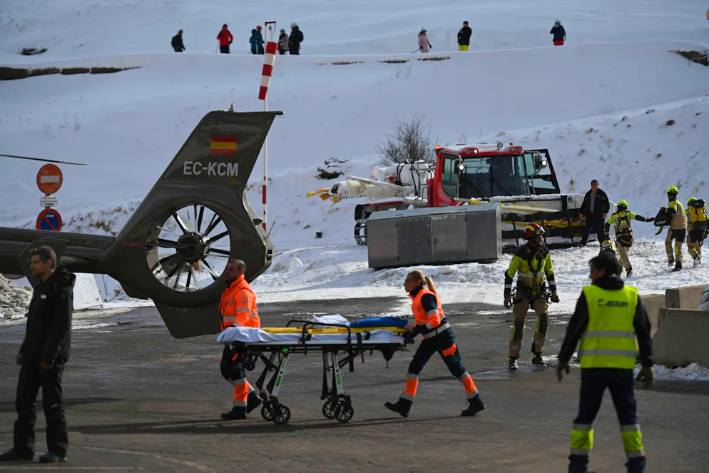 Astun. Les équipes de secours sur place.