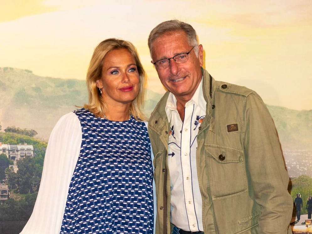 Sonia Bruganelli con Bonolis.