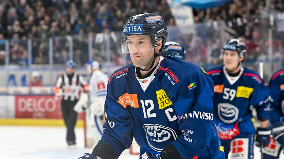 Daniele Grassi übernahm in der Saison 2020/21 das Captainamt bei Ambri-Piotta