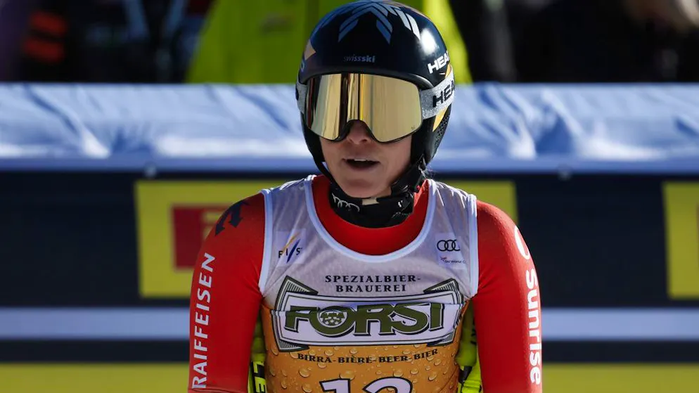 Discesa. A Cortina Gut-Behrami si ferma ai piedi del podio: «Ho sciato troppo dritto»