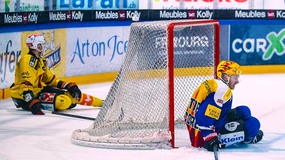 Kloten can do it without Aaltonen - Gallery. Puck in, lucky striker in front of the goal: top scorer Lucas Wallmark scored Fribourg-Gottéron's prestigious win against Bern in overtime