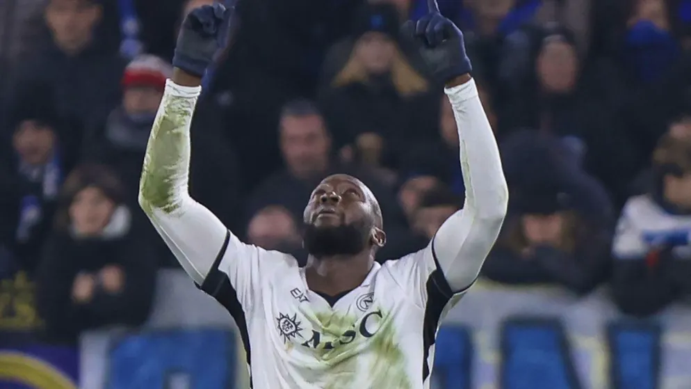 Romelu Lukaku sicherte Napoli die drei Punkte.
