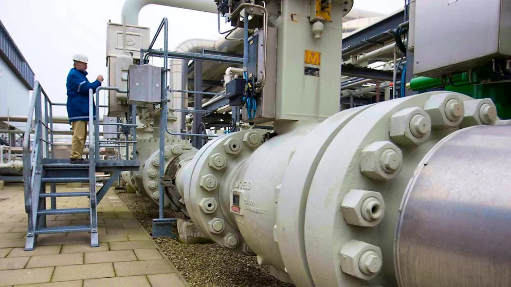 The European Gas Association sees no reason to worry about the cold in Europe. (archive image)