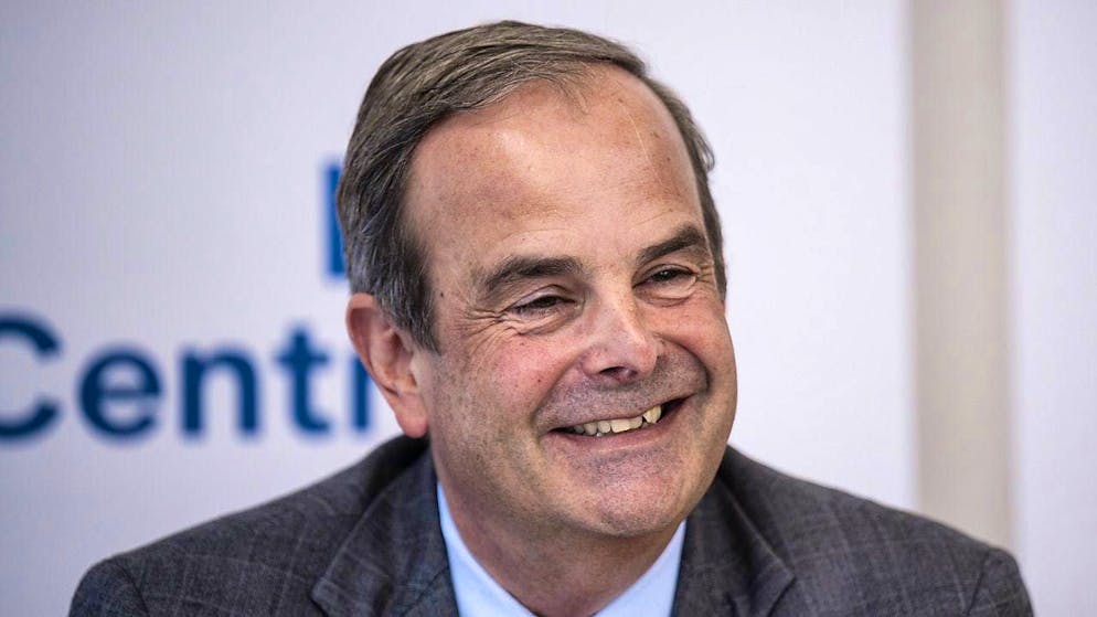 Center Party President Gerhard Pfister does not want to have his laughter spoiled. He would not be a happy Federal Councillor, he said in an interview with the "Tagesanzeiger" newspaper when asked whether he would run for Federal Councillor. (archive picture)