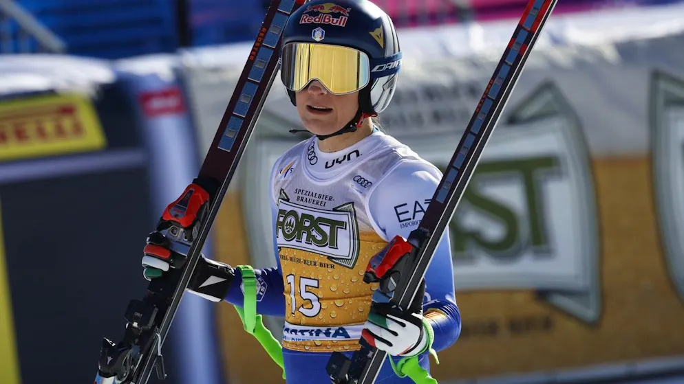 Cortina d'Ampezzo. Goggia reine dans son royaume, Gut-Behrami au pied du podium