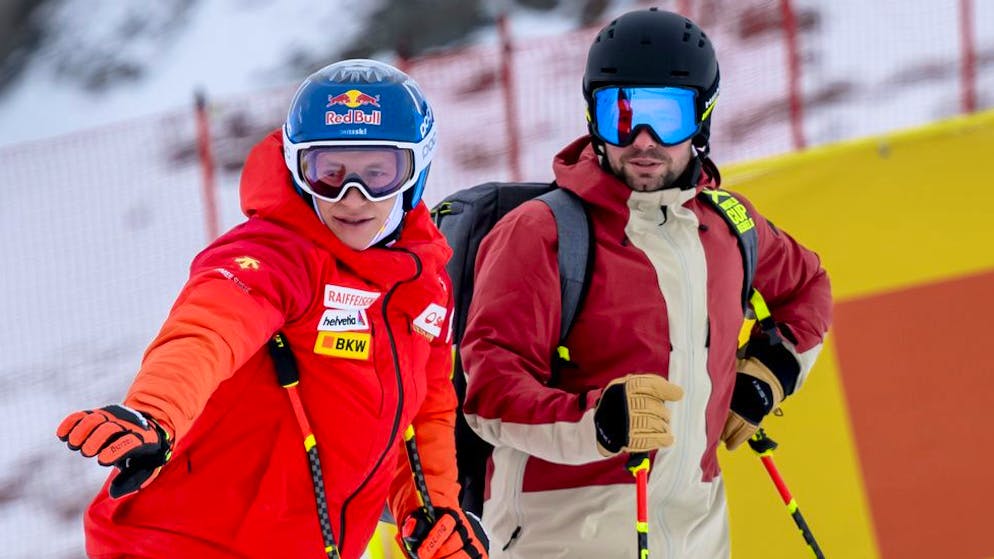 Marco Odermatt hat viel von Abfahrts-Legende Beat Feuz gelernt.