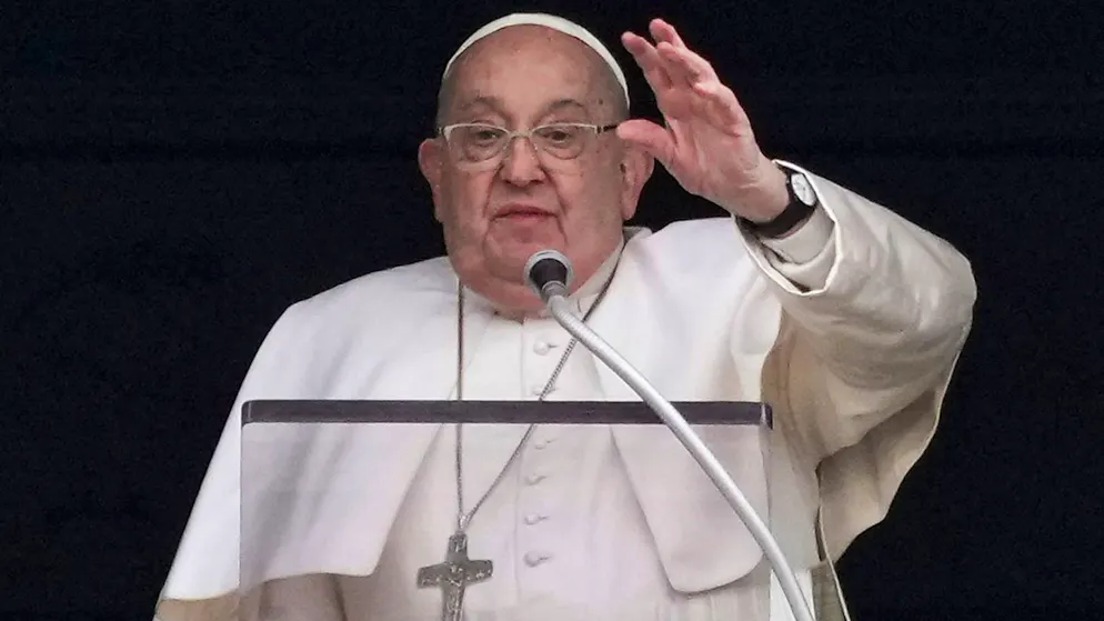 Papst Franziskus hat sich erstmals in einem Tiktok-Video
gezeigt.