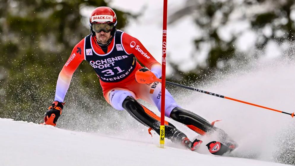 Un nouvel échec à Wengen. Ramon Zenhäusern dépité : «J'ai skié comme un prof de ski...»