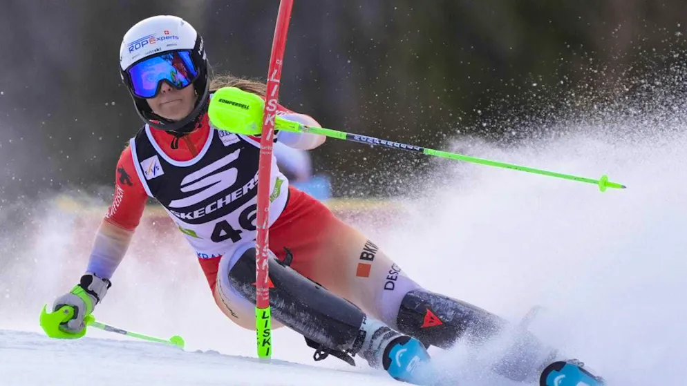 Uri slalom specialist Eliane Christen proves her strong form with her first victory in the European Cup
